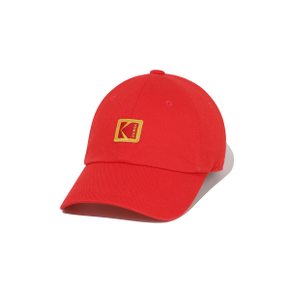 [공식]릴렉스핏 스퀘어로고 볼캡 키즈 RED