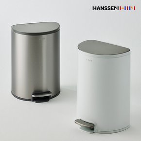 시그니처 세미라운드 페달빈 휴지통 12L