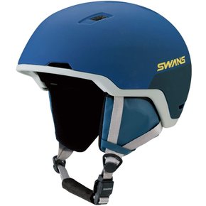 백조SWANS HSF-241 P1 MNV L (58cm-61cm) (스완즈) 스키 스노우 보드 헬멧 어른용 매트 네이비