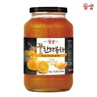  꽃샘 꿀 한라봉차 1kg (액상차)