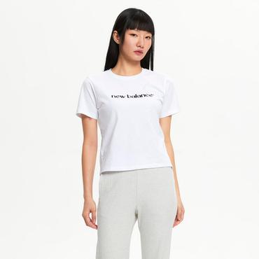 뉴발란스 여성 에센셜 베이직 반팔티 (STANDARD FIT) (NBNEF2W022)