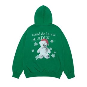 SNOW BEAR HOODIE 아크메드라비 스노우베어 후드 그린