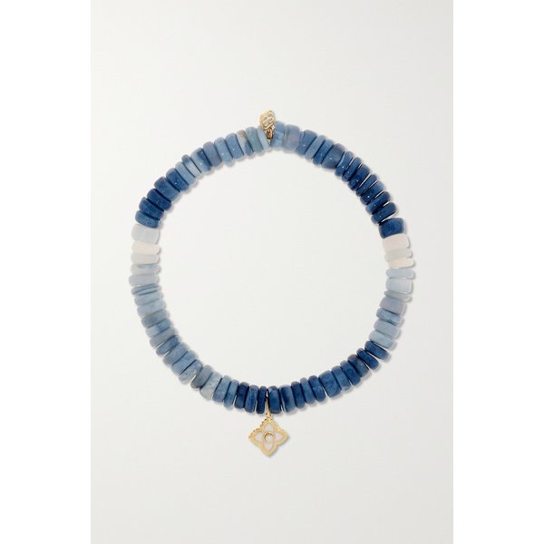 시드니에반 미니 모로칸 플라워 14k 골드 오팔 진주 에나멜 브레이슬릿 1647597292187748