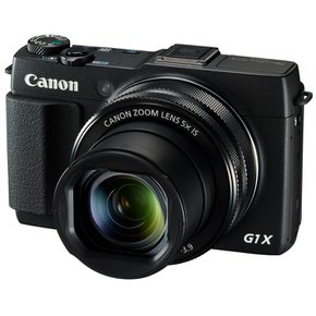 Canon 디지털 카메라 Power Shot G1 X Mark II 광학 5배 줌 F값 2.0 블랙 PSG1X MARKII