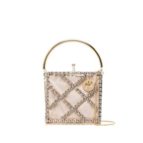 Cross body bag B129 GAROFANO GOLD GOLD