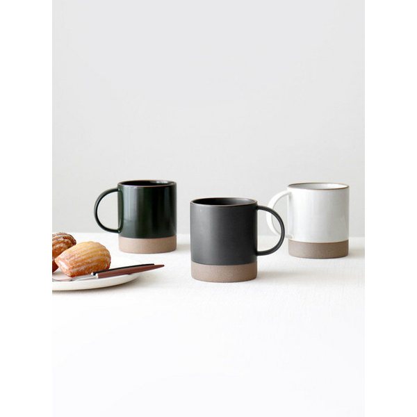 국내생산 카페 오릇 투톤 예쁜 머그컵 쇼트 380ml