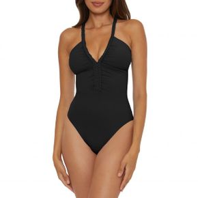 4564325 Soluna Braid Trim One-Piece Swimsuit