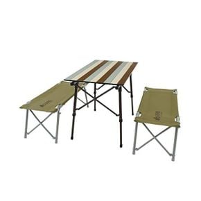 일본 로고스 캠핑 의자 체어 로고S Life 73188002 Auto Leg Bench 탭le Set 4 빈티지 1448658