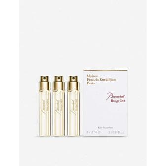  [해외직구] MAISON FRANCIS KURKDJIAN 메종프란시스커정 바카라 루쥬 540 EDP 향수 리필 11ml 3입