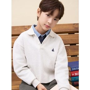 [Essential] 칼라 스웻셔츠  베이지