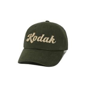 [공식](정상가 : 59,000원) 오버핏 피치터치 레터링 볼캡 KHAKI