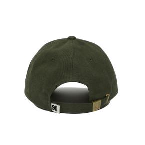 [공식](정상가 : 59,000원) 오버핏 피치터치 레터링 볼캡 KHAKI