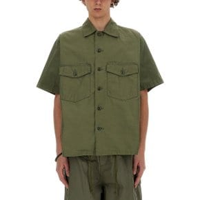 Mens shirt OT215_A-OLIVE GREEN