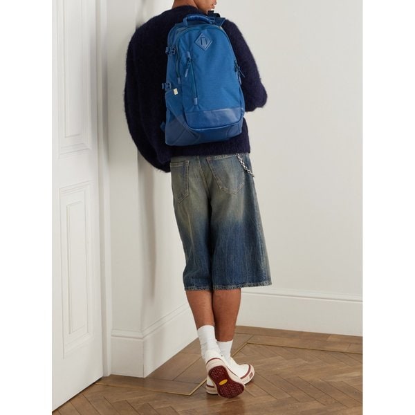 20L 가죽 트리밍 코듀라 백팩 46376663162858747