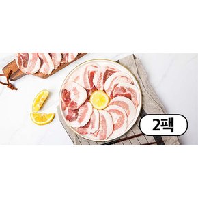 [자연맛남] 특수부위전문 숙성돼지 돈뽈항정 500gx2팩 총1kg