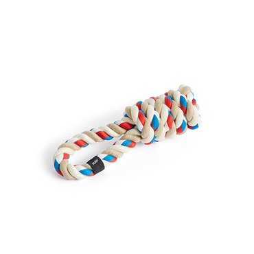 HAY 헤이 HAY Dogs Rope Toy 헤이 도그스 로프 토이 레드/터콰이즈/오프 화이트