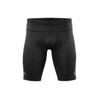 이스퀘어 3752523 CEP COMPRESSION THE RUN - Sports shorts black