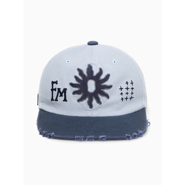 썬번 데미지드 캡 [네이비]