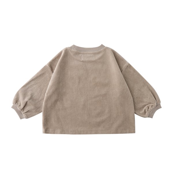 [여주점] 데님인더박스  -  와펜벨로아티셔츠  74C2133001