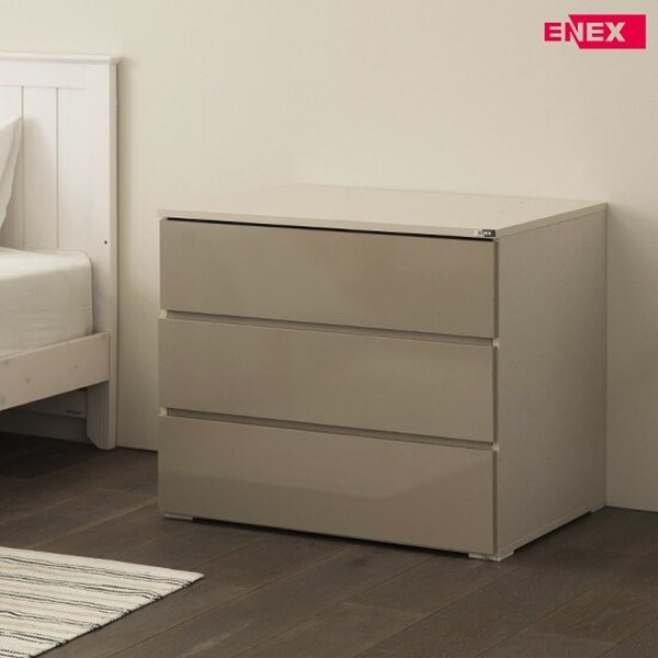 컬러핏 싱글장-3단 서랍장(거울미포함)-착불