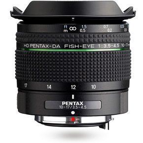 HD PENTAX-DA FISH-EYE 10-17mm F3.5-4.5 ED HD 14cm] SLR K 23130 대각선 어안 줌 렌즈
