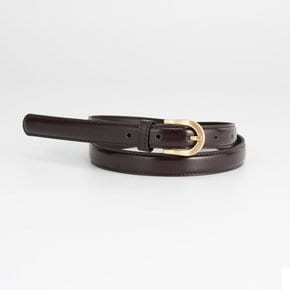 20mm Classic Eco Leather Belt (Brown)