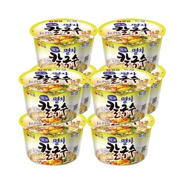 너만아는과자점 농심 멸치칼국수 75g x8개 / 컵라면 사발