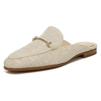  미국 샘 에델만 여자로퍼 Sam Edelman Laurna Natural Slip On Almond Toe Golden Accent 패션 L