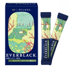 AGF EVERBLACK [ ] [ ] 조금 호화스러운 커피숍 스틱 블랙 미얀마 유안간 지구에서 9개 스틱