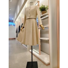 [여주점] 여성 크롭 자켓 셋업 원피스(ITPBYOP910)