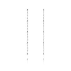 Swing ball drop Earring (Silver)드롭귀걸이