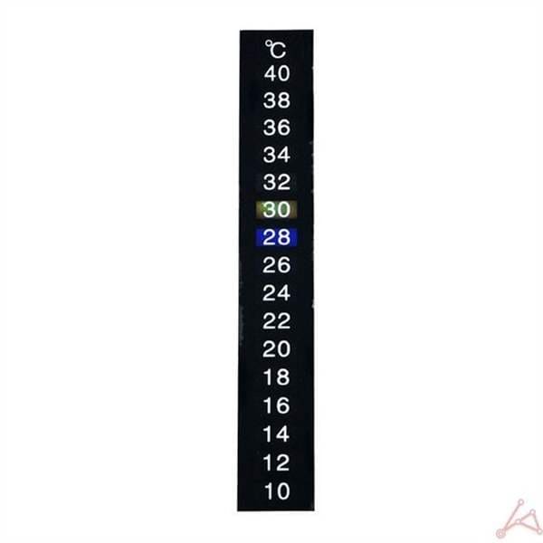 확대된 대표 어항 온도계 수족관 온도계 부착형 외부 수온계 스티커 디지털 수조