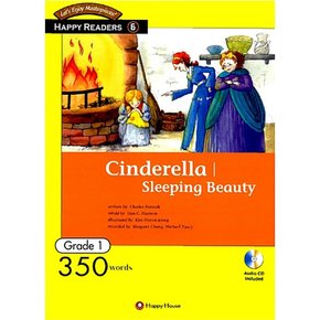 Happy Readers Grade 1-06 : Cinderella / Sleeping Beauty 350 Words