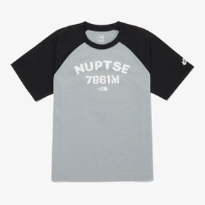 NT7UQ05T 키즈 마운틴 피크 숏 슬리브 라운드티 KS MOUNTAIN PEAK S/S R/TEE