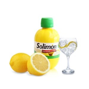  솔리몬 스퀴즈드 레몬 280ml 100% 레몬원액