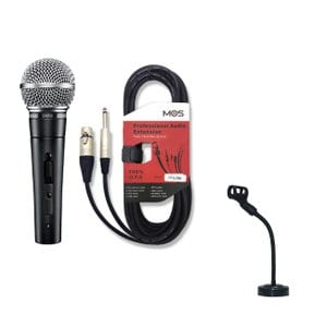 SHURE SM58SK 매장 호출용 마이크 패키지 SM58PDT12