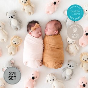 베이비 사이즈 2개세트 (디자인선택)100% 핸드메이드 애착인형