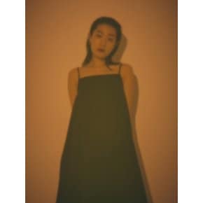 vacation cotton dress_ black