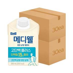 고단백 200ml 60팩(2박스)/매일유업 엠디웰