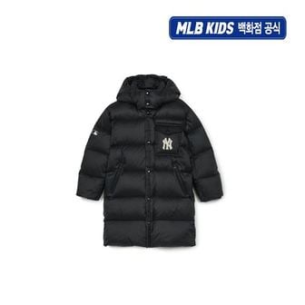 MLB키즈 (백화점 공식)24FW 바시티 스포츠 롱다운  7ADJV0346-50BKS