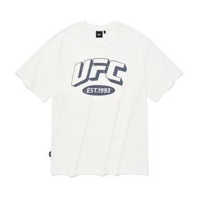 UFC 아치 로고 릴렉스핏 반팔 티셔츠  U2SSU2336