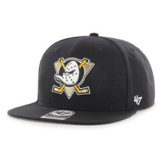 47브랜드 Snapback Cap - SURE SHOT NHL Anaheim Ducks black