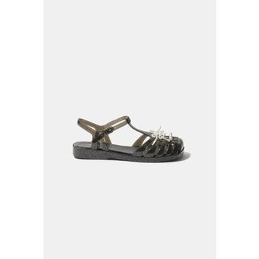 슈콤마보니 Flower jelly sandal(black) DG2AM25049BLK