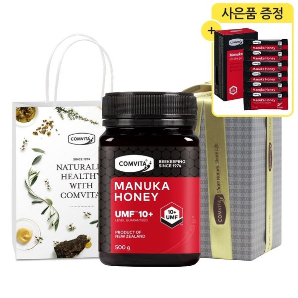 [UMF5+꿀스틱7입 증정]UMF10+ 마누카꿀 500g + 쇼핑백