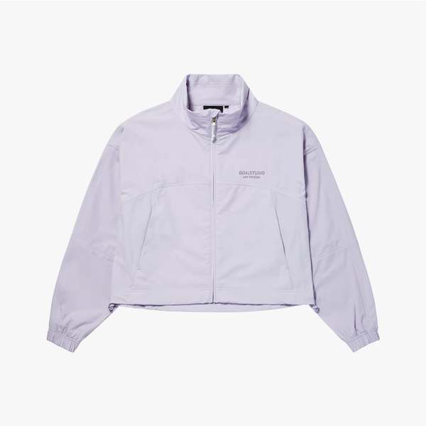 [여주점] WOMENS STRETCH NYLON CROPPED JACKET-LAVENDER