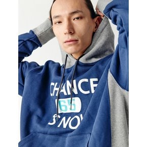 Basket Sweat Hoody (Mix-Navy)