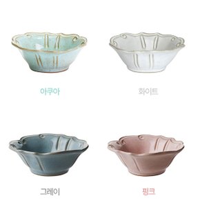 폰다코 바로크 시리얼볼 18cm 색상 택 1 (아쿠아/화이트/그레이/핑크)