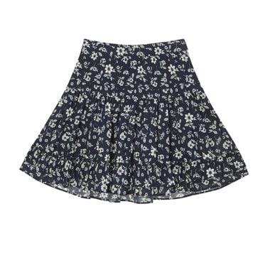 헤지스레이디스 [25SS]플라워 프린트 스커트 (HSSK5B304)