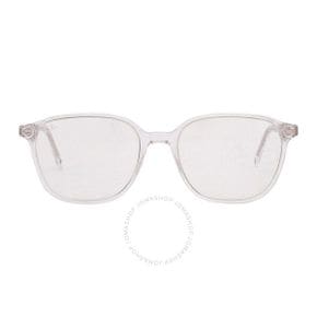 4663065 Ray-Ban Leonard Transitions Clear Square Uni Sunglasses