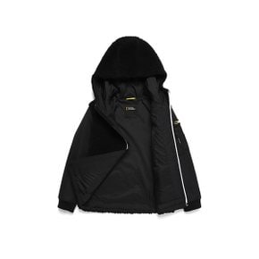 내셔널지오그래픽 키즈 N204KFT030 하이브리드 FLEECE 뽀글이 F-ZIP CARBONBLACK